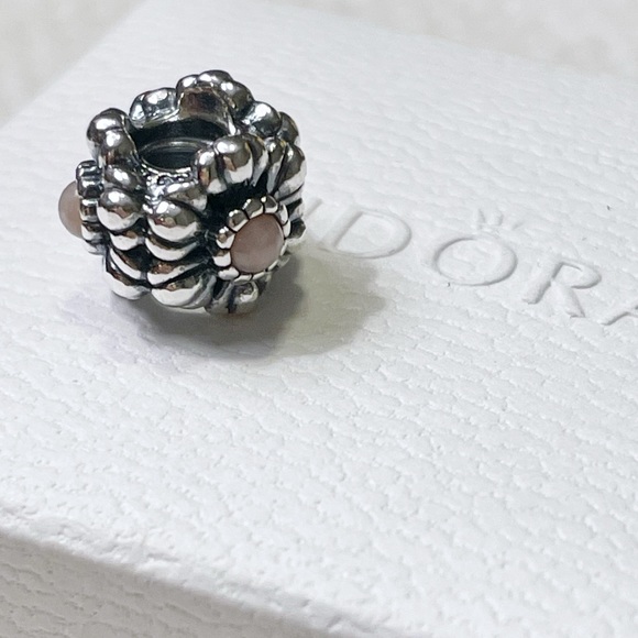 Pandora October Birthday Blooms Charm •Retired - Picture 4 of 5